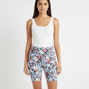 NEW Women's Freely High Rise Lila Luxe Bermuda Bike Shorts